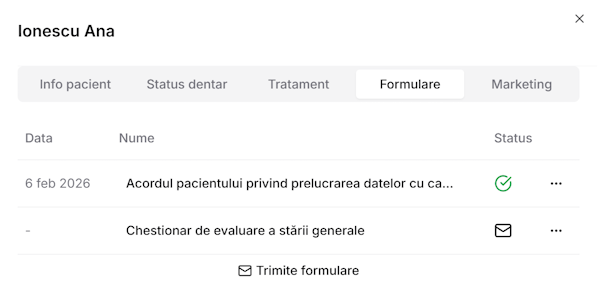 Formulare digitale și consimțăminte GDPR